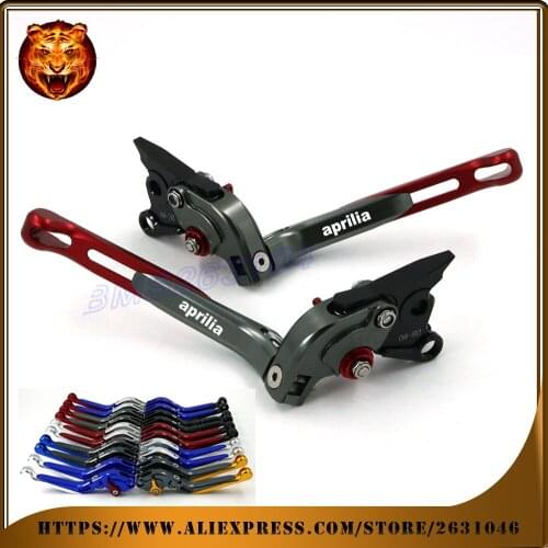 Adjustable Folding Extendable Brake Clutch Lever For APRILIA CAPANORD 1200 TUONO/R DORSODURO 2015 2014 Motorcycle