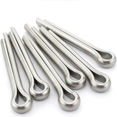 Hairpin pin Card Cotter pin 304 Stainless Steel Hard and thick Smooth surface without burr Qty 2