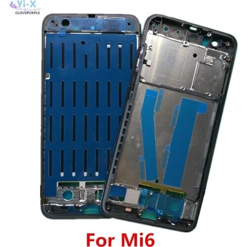 Middle Frame for Xiaomi 6 Mi 6 Mi6 LCD Supporting Frame Plate Housing Bezel Display Digitizer Replacement Spare Parts