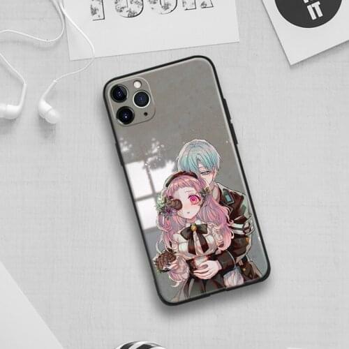 Dear my living dead lily and karuto manga For IPhone Se 6 6s 7 8 Plus X XR XS 11 12 Mini Pro Max Glass Silicone Phone Case Cover
