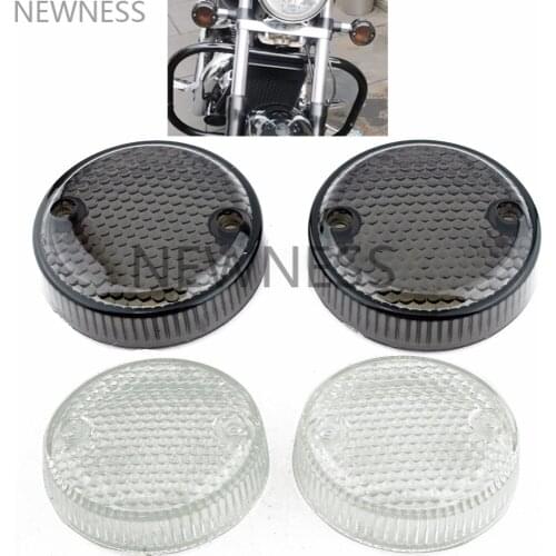 Bikes Front Rear Turn Signal Lens Turn Signal Light Cover for Honda Shadow Spirit 1100 Magna Valkyrie 1997 1998 1999 2000