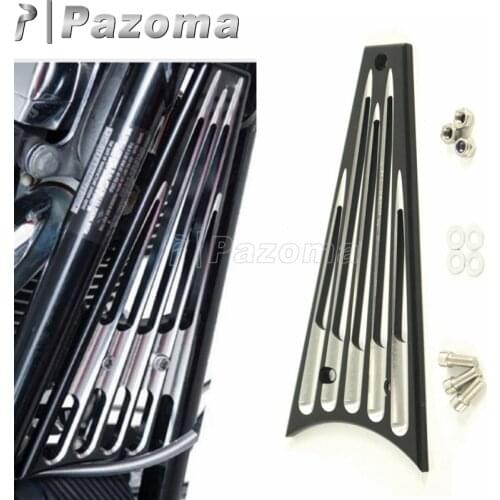 Motorcycle Black Frame Grille Cover Protector for Harley Touring Electra Glide Road Glide Road King FLHT FLHR FLTR