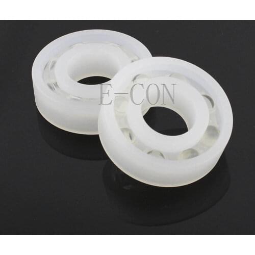 1/2/5/10 Plastic Bearing PP 6206 Glass Balls 30x62x16 Ball Bearings