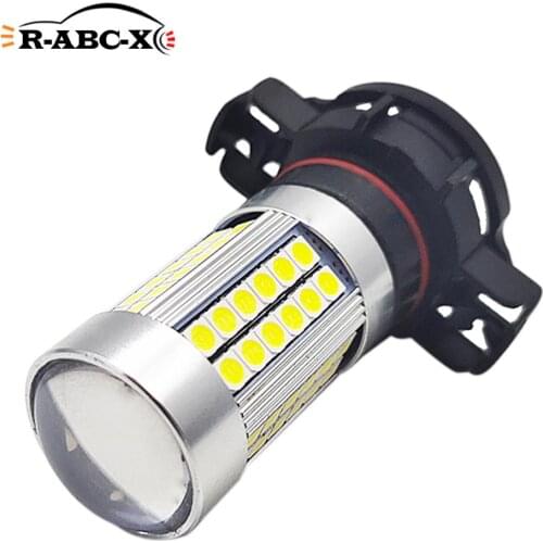 1 Pcs 66 3030 SMD 11W CANBUS No Error PS19W 5202 LED Bulbs for A3 8P 2008+ DRL Fog Lamp 1200LM 10V-30V 12V 24V 6000K White