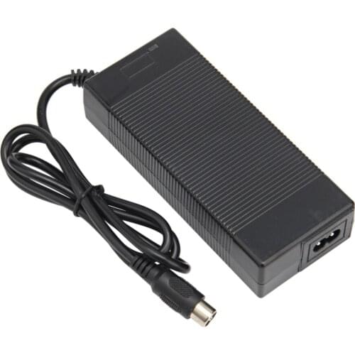 36V Charger RCA 10mm Plug Lotus Connector Output 2A 42V Electric Bike Powerboard Lithium Li-ion Battery Charge Scooter