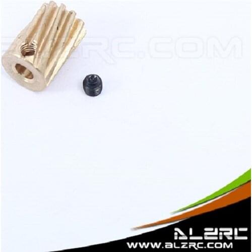 ALZRC 11T 12T 3.5 mm Slant Thread Motor Pinion Gear For Trex 450 Helicopter
