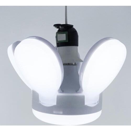 Home Lighting 40W E27/E26 Led Fan Garage Light 85-265V 2835 Led Industrial Lamp For Workshop Home Christmas Decor Cocina