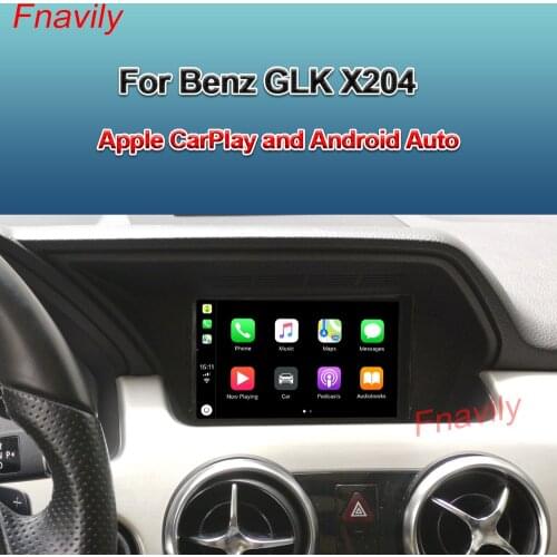 Fnavily OEM Retrofit Wireless CarPlay For Mercedes Benz GLK X204 Apple CarPlay And Android Auto Retrofit Kit 2013-2015
