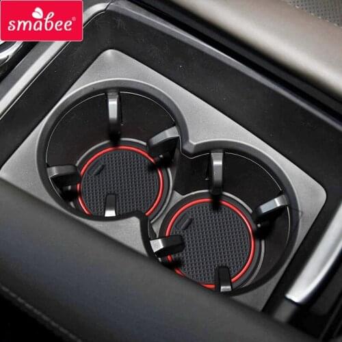 Smabee Car Gate Slot Cup mat for Mazda 6 2019 2020 Interior Accessories Door Groove Anti-Slip Pad Car sticker