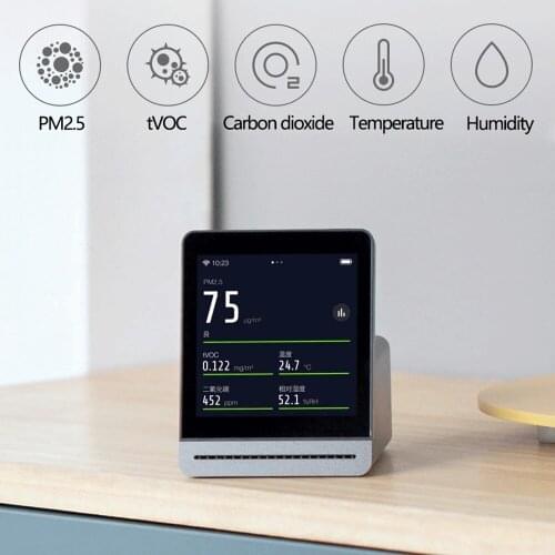 Mijia ClearGrass Air monitor Retina Touch IPS Screen Mobile Touch Operation Indoor Outdoor Clear Grass Air Detector