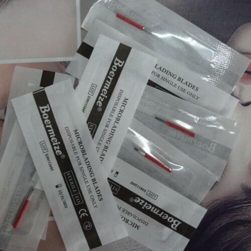 100 Pcs Tattoo Assorted Disposable Sterilized Tattoo Needles RL Needles Tattoo Agujas Microblading Naalden Permanent Makeup