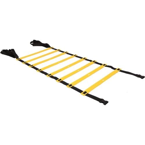Wholesale high quality Adjustable soccer Training Speed Insert buckle Ladder Agility Ladder With Black Carry Bag