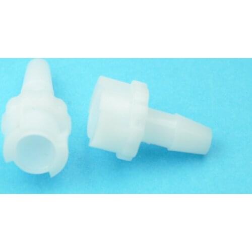 Plastic connector for GE / Datex, white nibp cuff connector