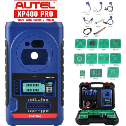 Autel XP400Pro key & chip programmer Work with IM508/IM608 Reads/Writes and Learns Keys To The Vehicle, Update Version of XP400
