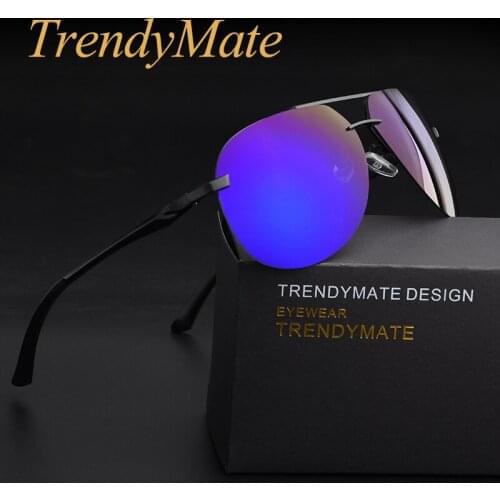 TrendyMate Polarized Sunglasses Men Male Female Sun Glasses Brand Design Driving Sunglasses Goggle Classic Eyewear 176T
