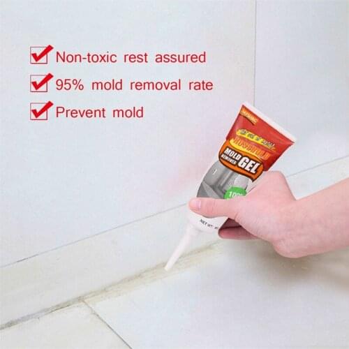 120g Mildew Cleaning Agent Household Tile Cleaner Floor Wall Mold Mildew Fungicide Detergent Mold Remover Gel Stain Cleaner