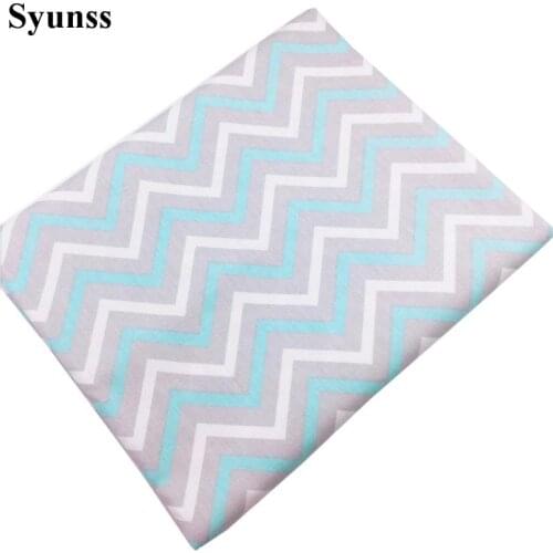 Syunss Cartoon Floral Print Twill Cotton Fabric DIY Handmade Sewing Patchwork Baby The Cloth Bedding Textile Quilt Tilda Tissus