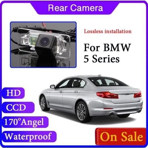 Reversing Back Up Waterproof Car Camera For BMW 5 E39 E60 E61 F10 F11 F07 F18 1995~2016