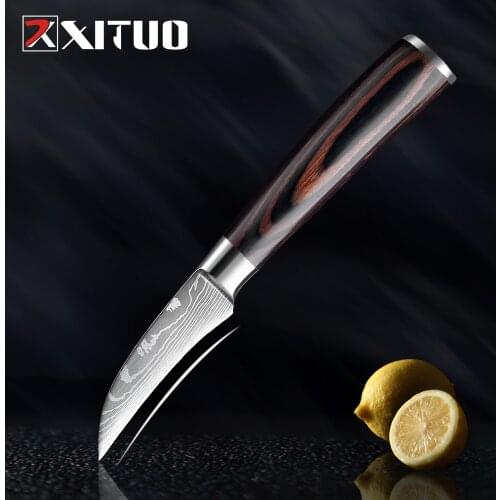 XITUO 7cr17 Stanless Steel Paring Knife Chef Knife Meat Cleaver Vegetable Fruit Knife Peelig Knife Kitchen Knife Cooking Tool