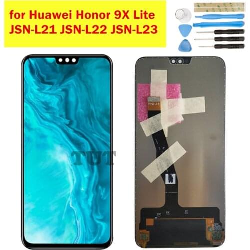 For Huawei Honor 9X Lite LCD Display JSN-L21 JSN-L22 JSN-L23 Screen Touch Digitizer Assembly LCD Display Repair Parts
