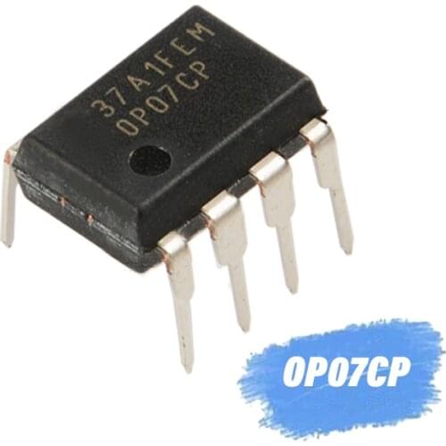 10pcs/lot OP07CP OP07 OP07C DIP-8 Operational Amplifiers - Op Amps Low Offset Voltage new original