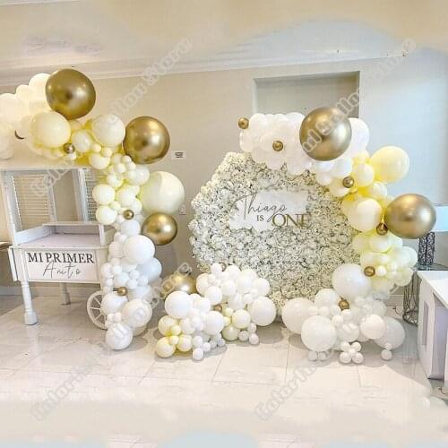 225pcs Double Maca Latex Balloon Arch Kit Wedding Background Birthday Party Balloon Garland Event Decor Baby Shower Decoration