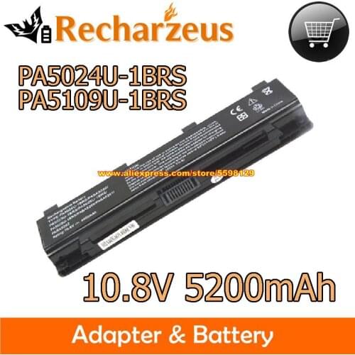 Sunshine 5200mAh 10.8V For Toshiba Satelite S70T L850 C840 PA5024U-1BRS PA5024U1BRS PA5023U-1BRS PA5025U-1 Laptop Battery