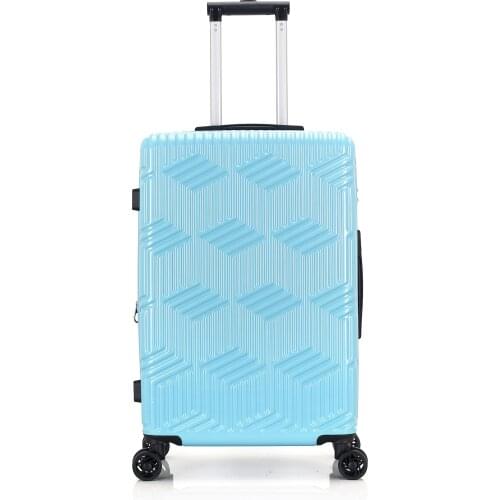 Luggage 3pc set abs+pc luggage hardside suitcase light weight