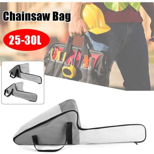 25-30L Gray Chainsaw Carrying Bag Case Protective Holdall Holder Chainsaw Box For Carry Storage Chain Saw Bags Woodworking Tool