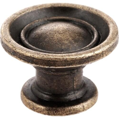 DRELD 1Pc Antique Bronze Furniture Handle Cabinet Knobs and Handles Kitchen Drawer Cupboard Pull Door Handles Furniture Fittings