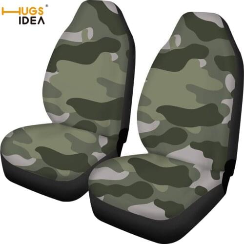 HUGSIDEA Camouflage Driver Seat Protection Sheet Car Interior Seat Cover Anti-Dust Proof Auto Accessories Cover Colorful Sheet