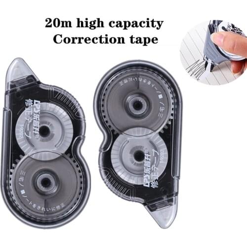 20M Big Capacity Correction Tape Roller Correcting Corrector Correctie Tape White Out Student Office School Supplies Stationery