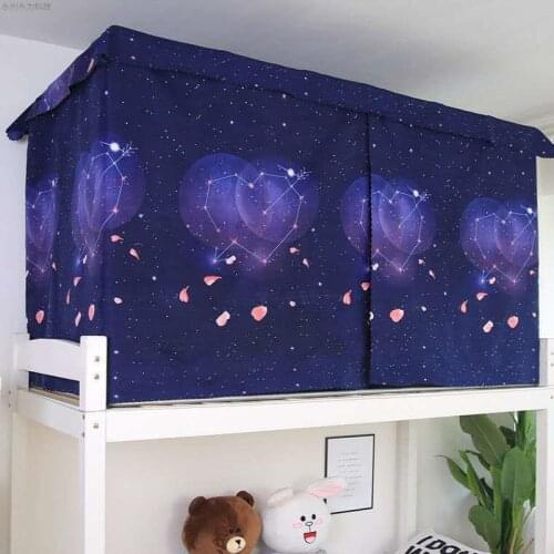 Mosquito Net Household Sunshade Shading Dual-Use Bed Curtain Dormitory Lower Bunk Shading Cloth Canopy Bed Decor