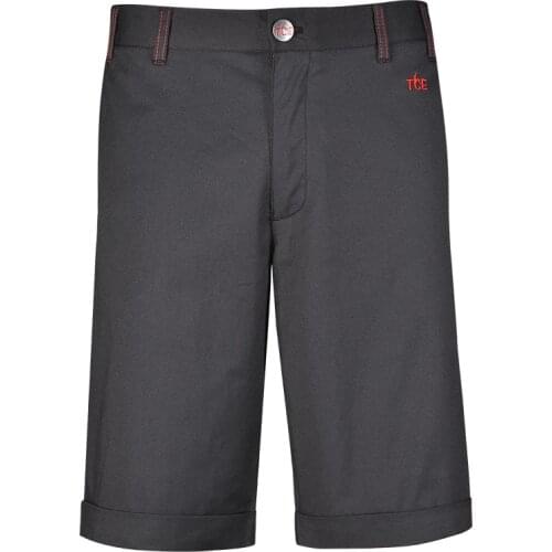 Casual Summer Shorts Men 2021 Cotton Straight Knee Length Polyster Chino Elastic Pocekts Classic Male Cargo Man Black Khaki