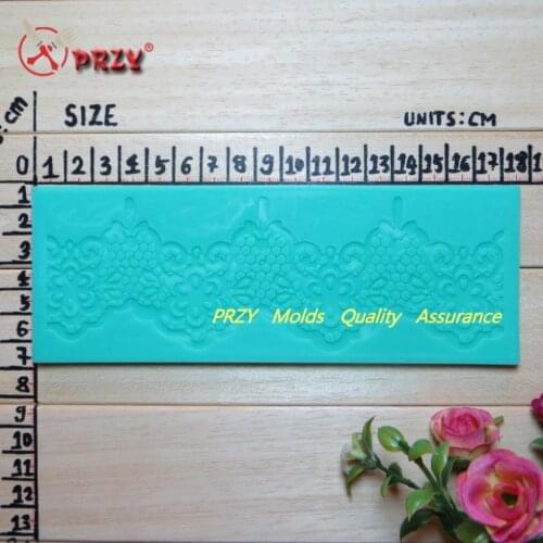 New! High Quality Sugar Lace Silicone Pad, Cake decoration mold, Free Shipping Lace mould No.f10