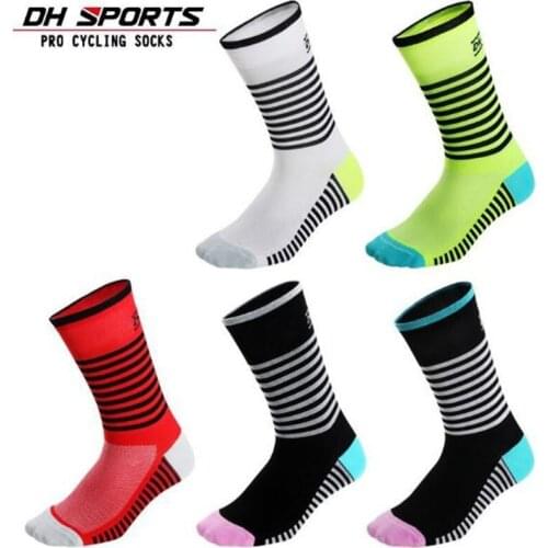Cycling Socks (3 Pairs/lot) DH SPORTS/DH09 Nylon Men Sports Socks Basketball Outdoor Hiking Socks