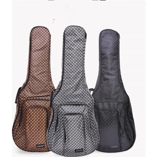 New Waterproof thick padded portable 34 36 inches acoustic classical guitar bag soft case gig cover backpack with double strap