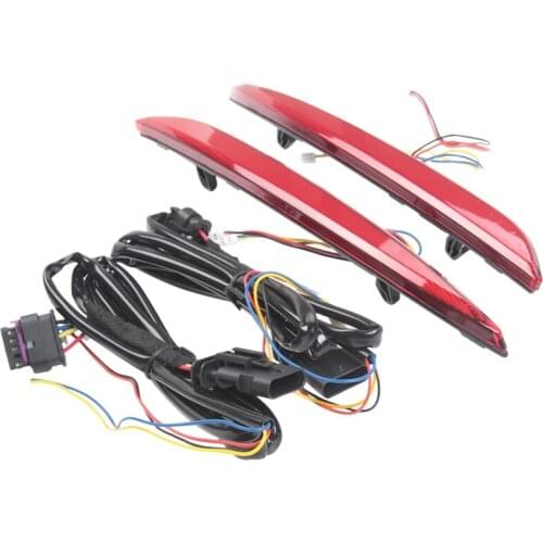 Rear Bumper Turn Signal Brake Light Modified Tail Light Fog Light for Tesla Model Y 17-21 Tail Light