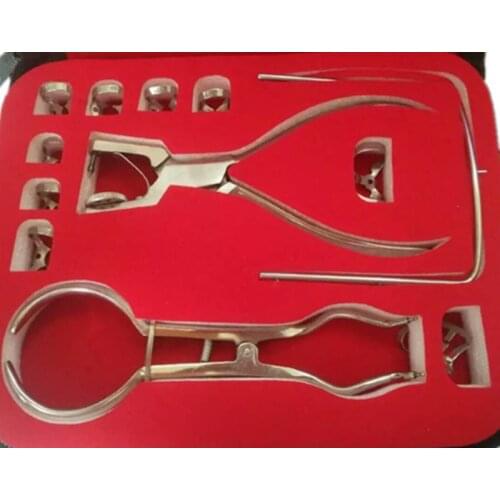 Dental Rubber Dam Perforator Puncher Teeth Care Pliers Dentist Lab Device Instrument Equipment