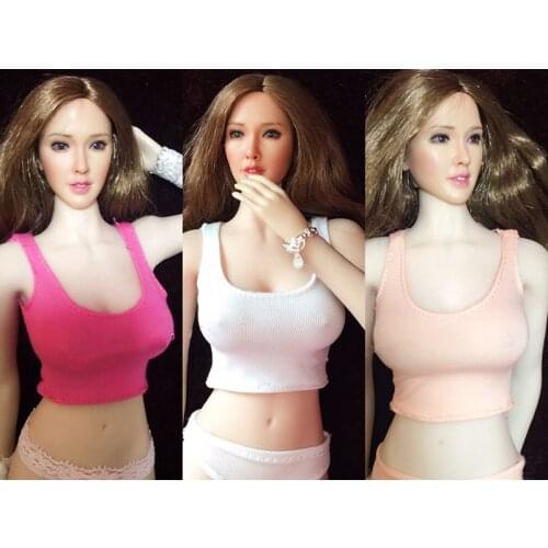 1:6 Female Clothes Accessory 6 Colors Sexy Vest Clothes for ph LD UD JO Action Figure Body Accessory