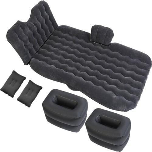 Bymaocar Car inflatable bed Multifunctional travel bed 900*1350(mm) car mattress PVC+ flocking car bed car accessories
