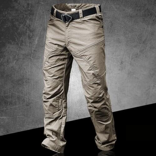 Summer Cargo Pants Men Khaki Black Camouflage Army Tactical Military Work Casual Trousers Jogger Sweatpants Streetwear