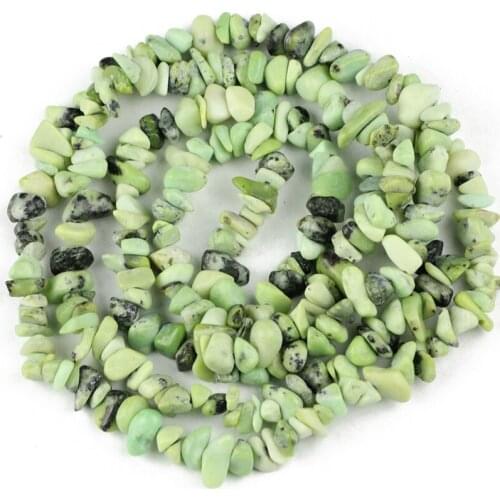 YHBZRET Natural Stone Beads Irregular Grass Pine Gravel Chip loose Beads For Jewelry Making 88cm strand Diy Bracelet accessories