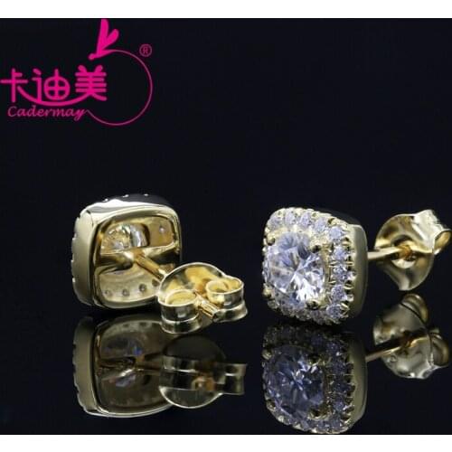 CADERMAY Women's Gold Earrings