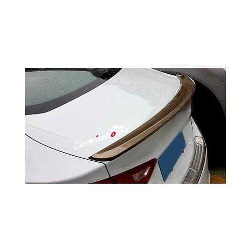 Brown Rear Trunk Spoiler Wing 1pcs For Chevrolet Malibu 2016 2017