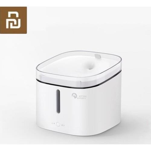 Electric Water Dispenser 2L 4-Layer Filter Pets Drinking Feeder Water Fountain Pet Supplies For Cats Dogs Puppy Kitten