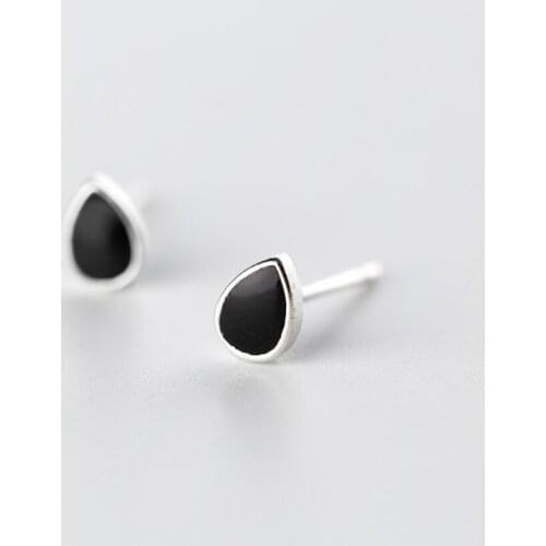 925 Sterling Silver Stud Earrings For Women sterling-silver-jewelry Female pendientes mujer moda 2018 boucle d'oreille A082