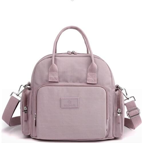 Womens Designer Back Pack 2021 New Waterproof Nylon Shoulder Bag Women Handbags Multifunctional Momy Bags Bolsa Feminina