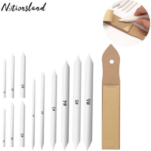 13Pcs Sketch Paper Sandpaper Pencil Paper Pencil Drawing Sketch Pen Blending Smudge Stump Art Sketch Tracing Drawing Pen Tools