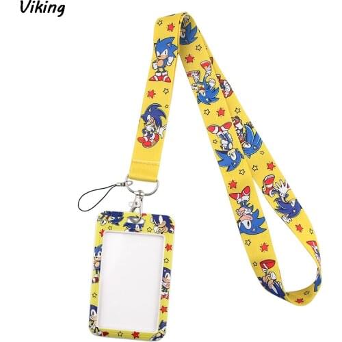 20pcs/lot G1832 Cartoon Card Holder ID Holder Bus Card Holder Staff Card With Lanyard